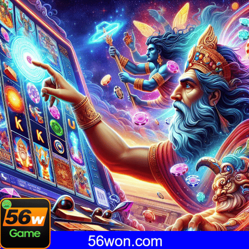 Imagem promocional do login da 56W