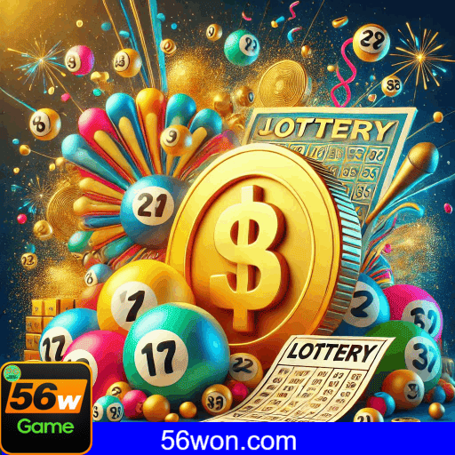 Imagem promocional dos jogos de lottery da 56W